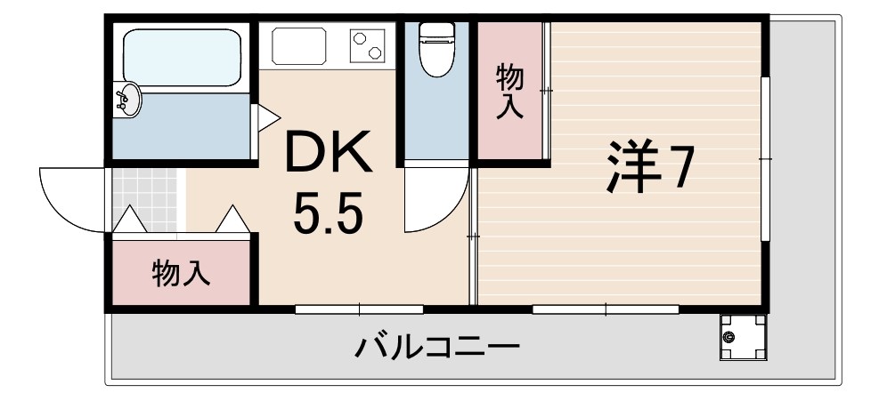 メゾンジョイフルの間取り写真
