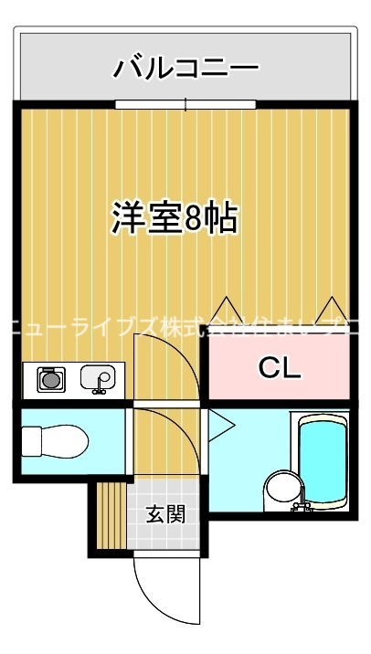 ポポハイツの間取り写真