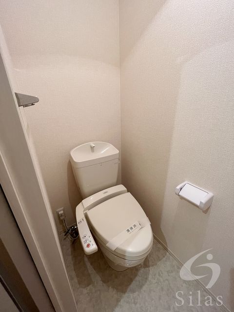 ＪＲ大阪環状線 桃谷駅 徒歩3分 2階建 築17年のトイレ写真