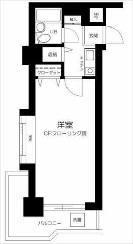 ＪＲ京浜東北線 東神奈川駅 徒歩4分 10階建 築38年の間取り写真
