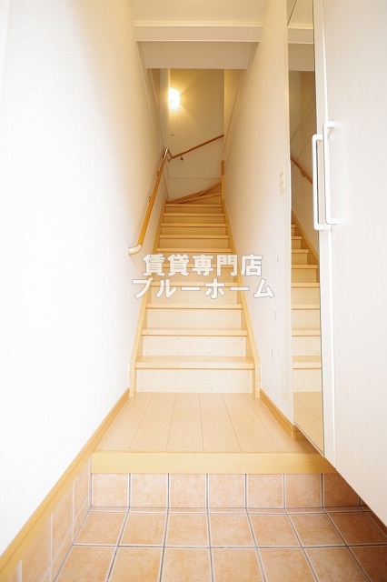 地下鉄御堂筋線 新金岡駅 徒歩14分 2階建 築18年の玄関写真