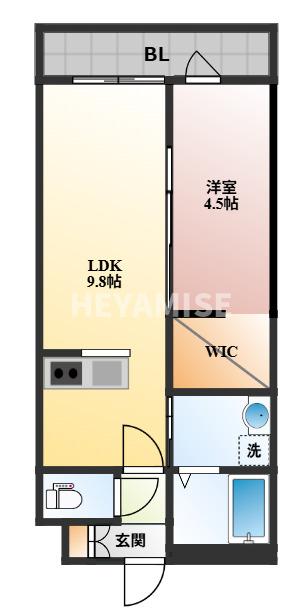 フォレスト雅の間取り写真