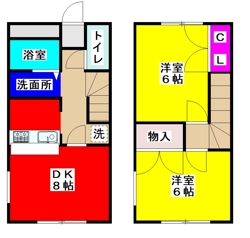 Picasso石原の間取り