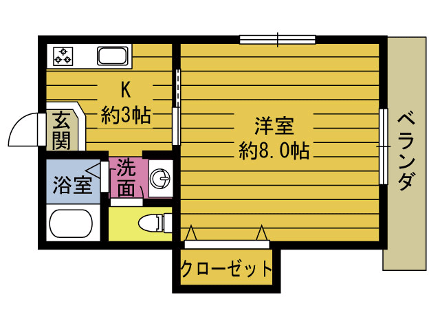 メゾン守末台IIの間取り