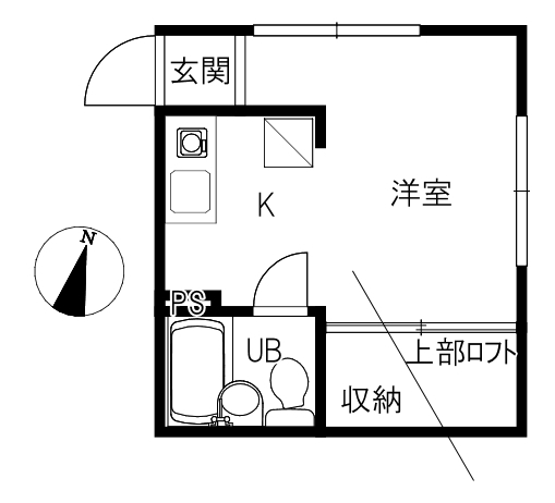 シャンブルの間取り