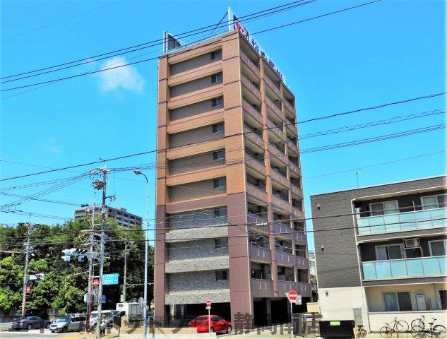 【静岡市駿河区中田のマンションの建物外観】