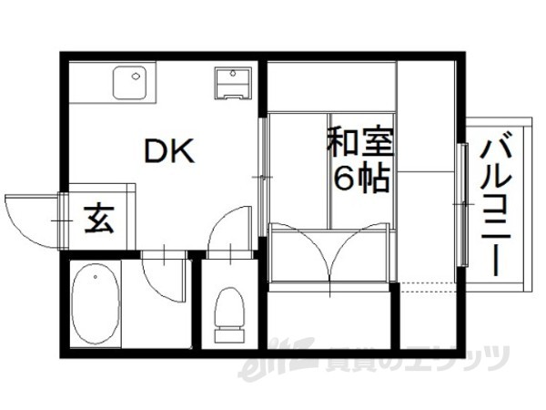 シティハイム・フォ－レストの間取り