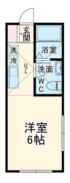 神奈川県横須賀市船越町４（アパート）の賃貸物件の間取り