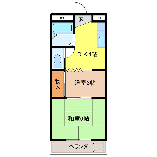 ライオンズビルの間取り