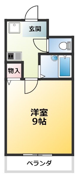 メゾン南江口の間取り