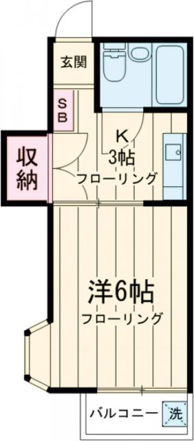 サクラコーポの間取り