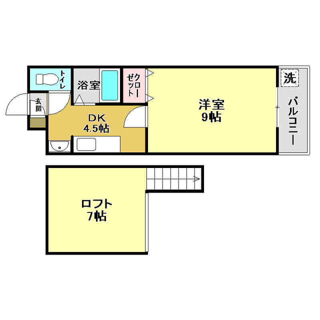 メゾンレーヴ潮江の間取り