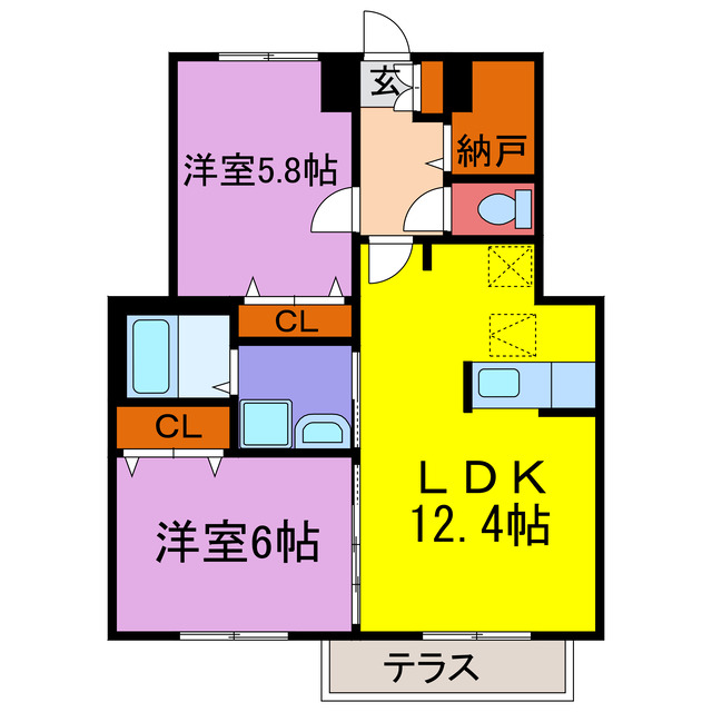 コータ・コートの間取り