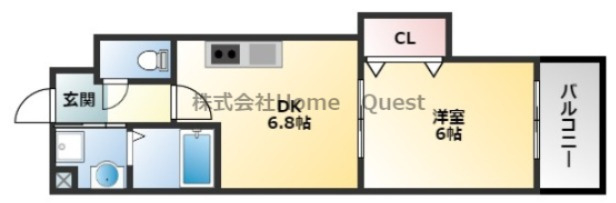 サクシードの間取り