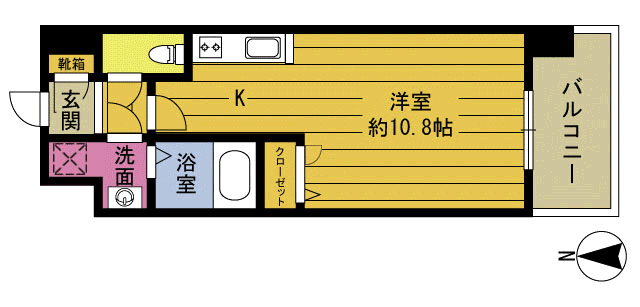 Ｓ－ＦＯＲＴ高砂町の間取り