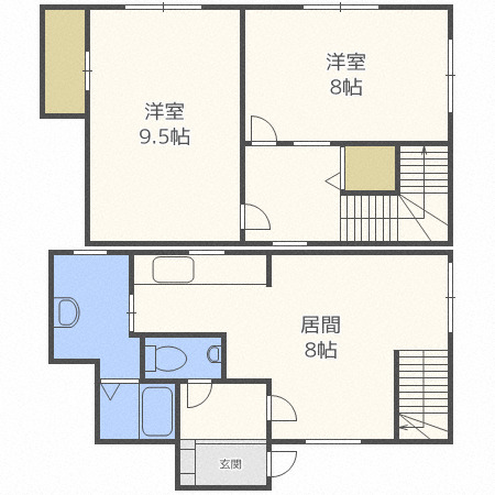 めぞん桂和の間取り