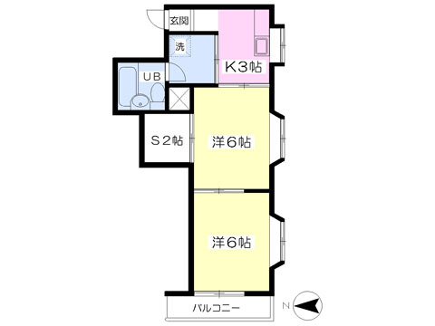 ロイヤルコーポの間取り