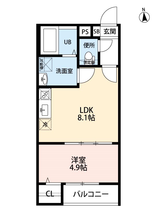 ＴＡ明前町　Ａ棟の間取り