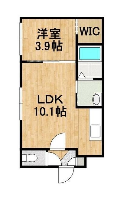 恵庭市恵み野西新築の間取り