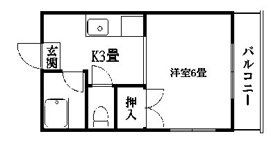 クリーンハイツの間取り