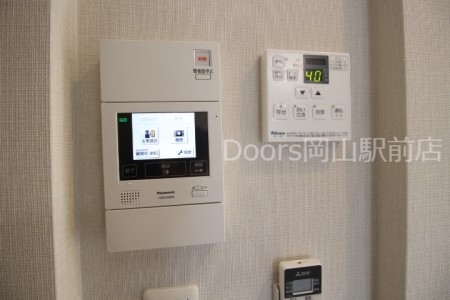 【岡山市北区北長瀬表町のマンションのセキュリティ】