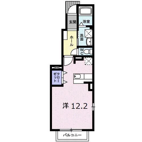 ［大東建託］ペイザージュの間取り