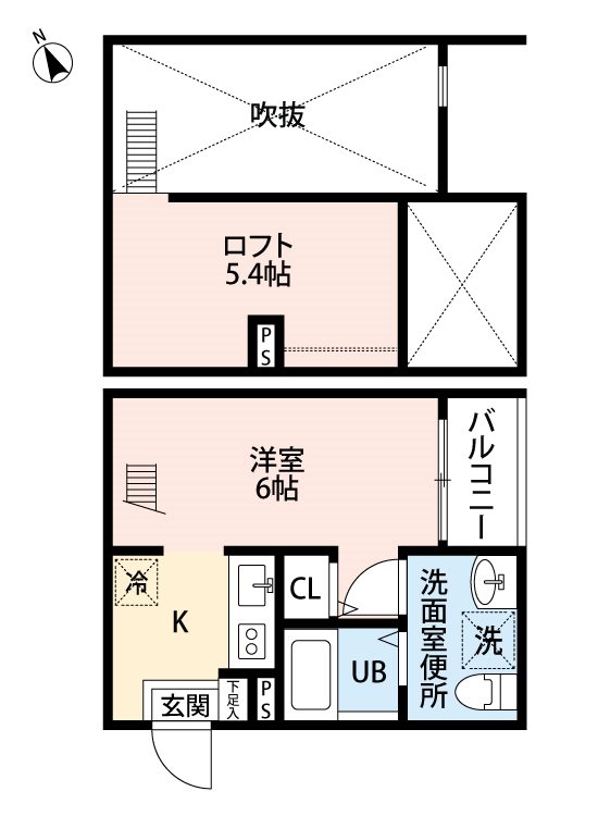 スワンコートの間取り