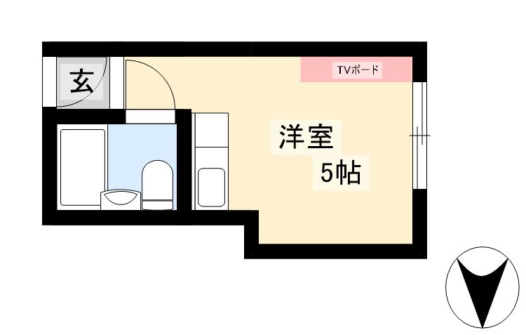 ライオンズ名古屋ビルの間取り