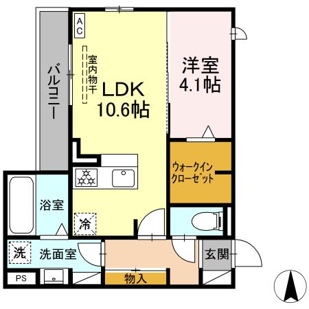 リアンメゾンの間取り