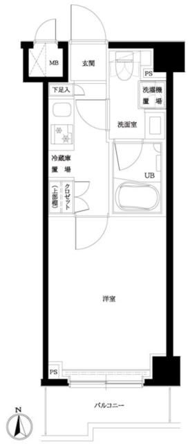 ルーブル横濱吉野町の間取り