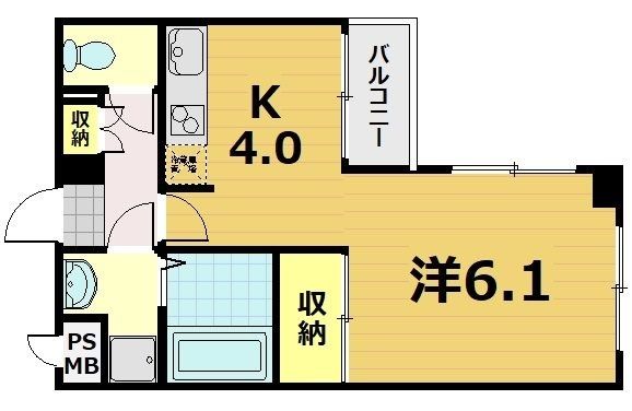 サザン桃山御陵の間取り