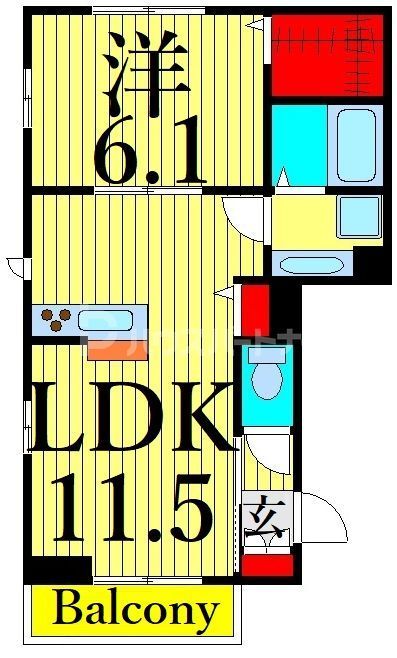 D-room梶原の間取り