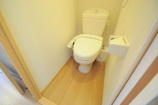 トイレ　写真は別号室のものです。