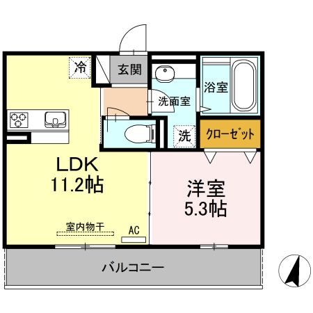 グランデージの間取り