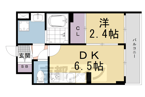 アドバンス京都レイズの間取り