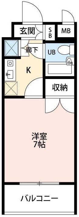 藤沢市本町のマンションの間取り