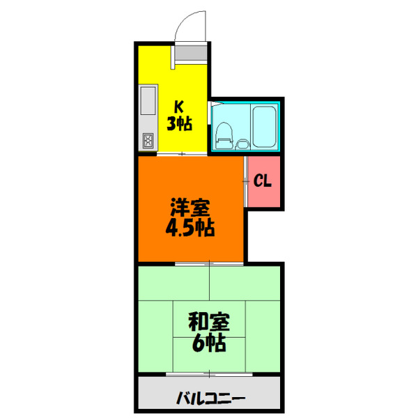 トゥリオーニ守口の間取り