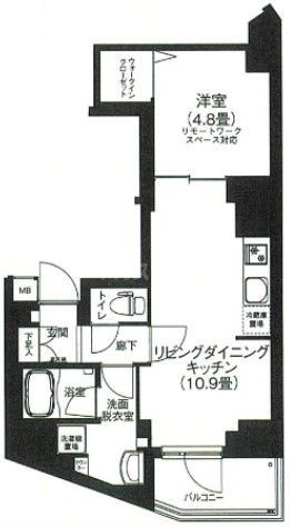 アイルプレミアム本駒込の間取り