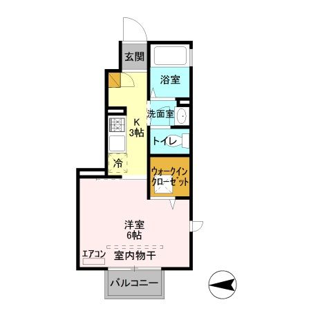 ＣＡＳＡ芝塚ＭＴの間取り