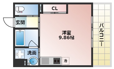 ブリリアントコートパーリオの間取り