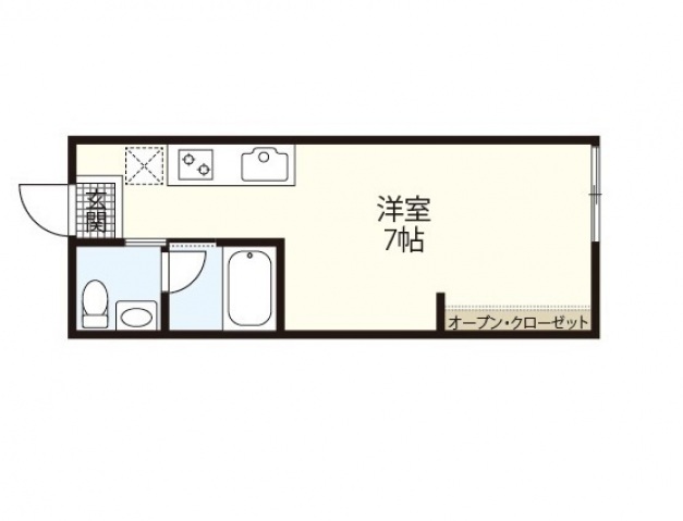 カメリア己斐西の間取り