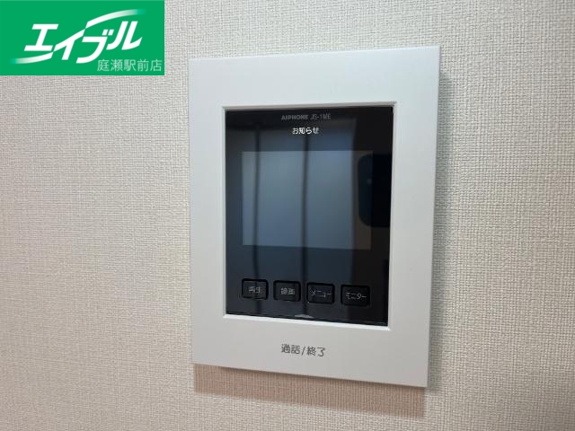 セキュリティ　カメラ付インターホン（イメージ）