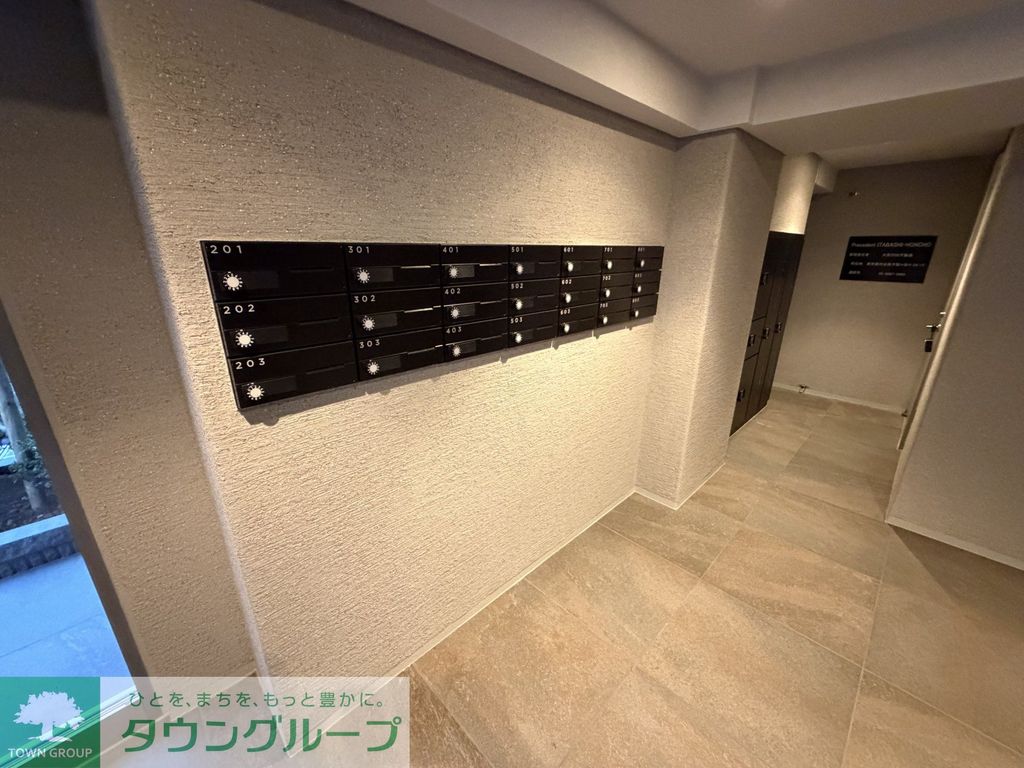 その他　ロビー　※2025年11月新築未入居時撮影