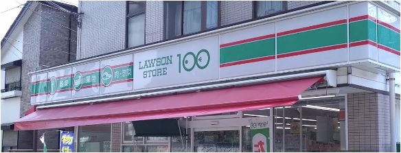 コンビニ　ローソンストア100武蔵新田店（コンビニ）まで415m