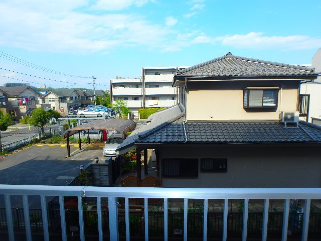 眺望　お部屋からの景色です♪圧迫感はありません！