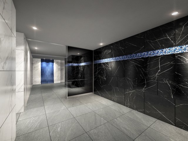 ロビー　落ち着いたロビーです