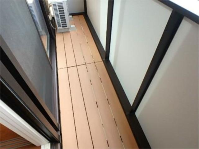 バルコニー　お洗濯もバッチリ