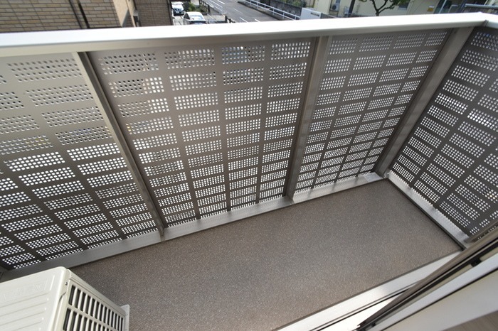 バルコニー　南東向きです。