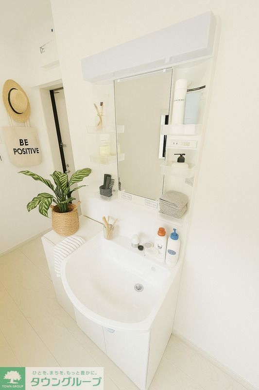 洗面設備　建築中の為イメージです。