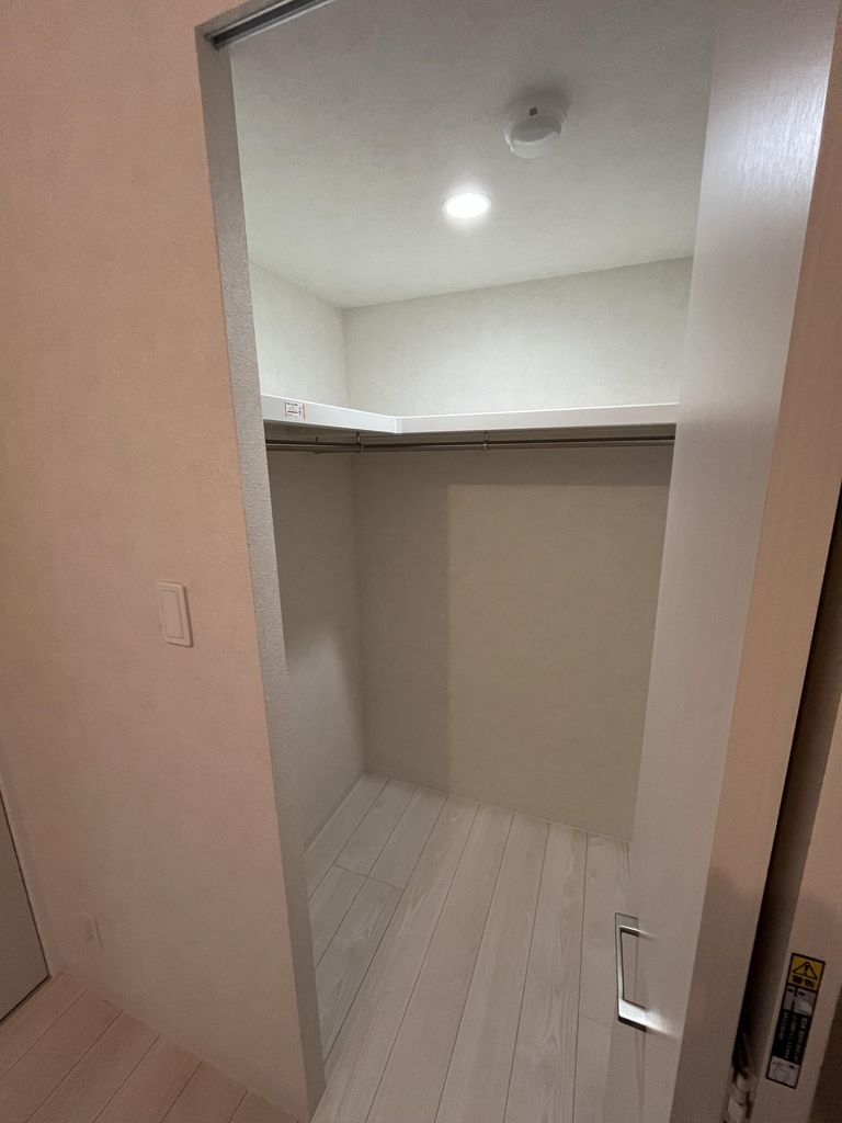 収納　広々ウォークインクローゼット！